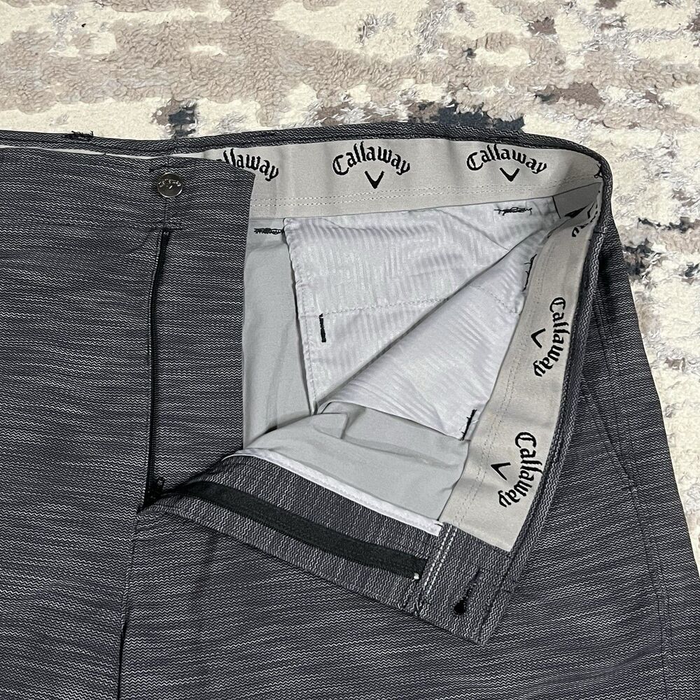 Lot Of Callaway Mens Golf Chino Shorts Sz 40 Actual Athleisure Golfing Casual - Picture 5 of 15